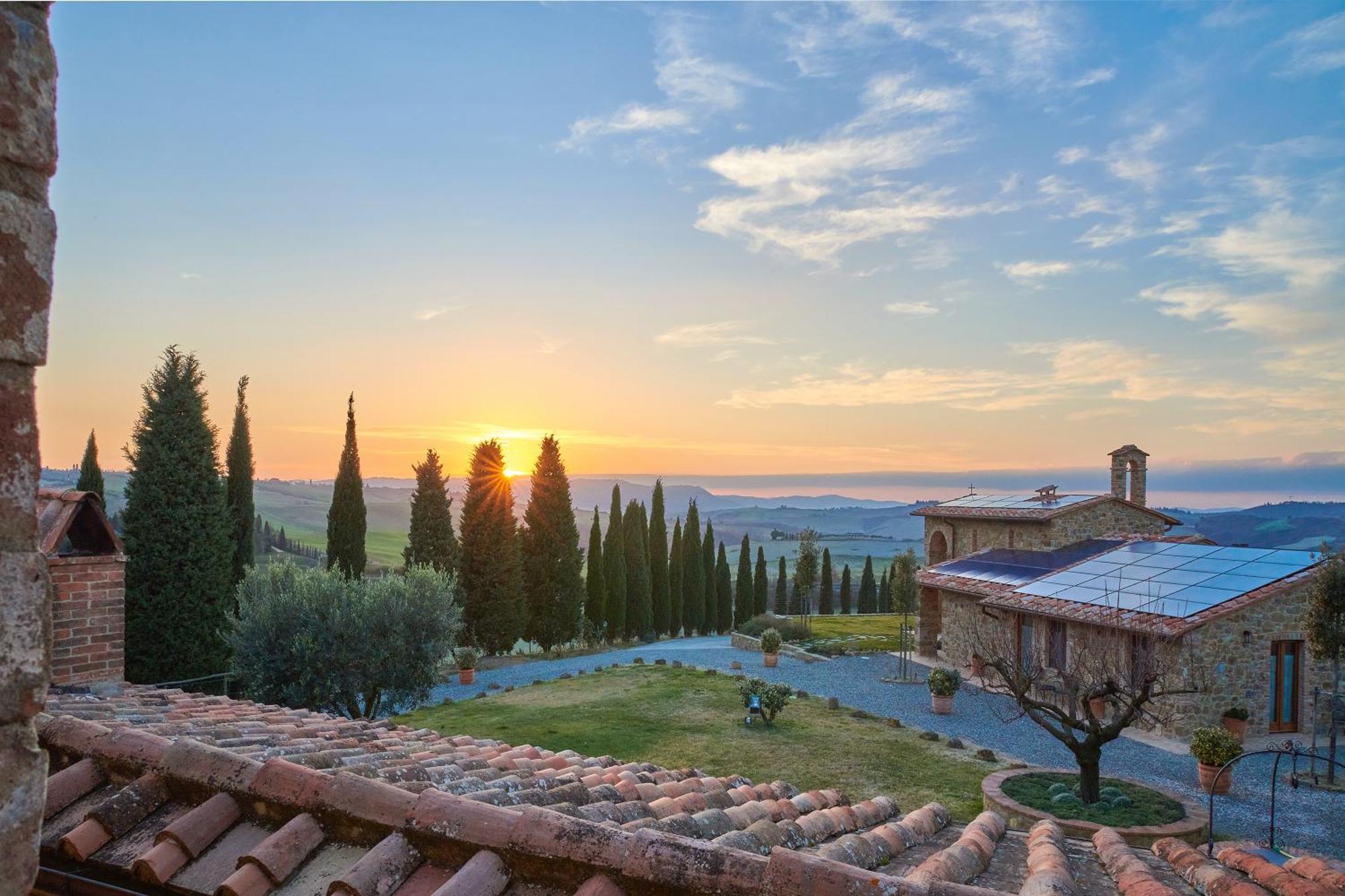 Agriturismo Bonello Пиенца Экстерьер фото